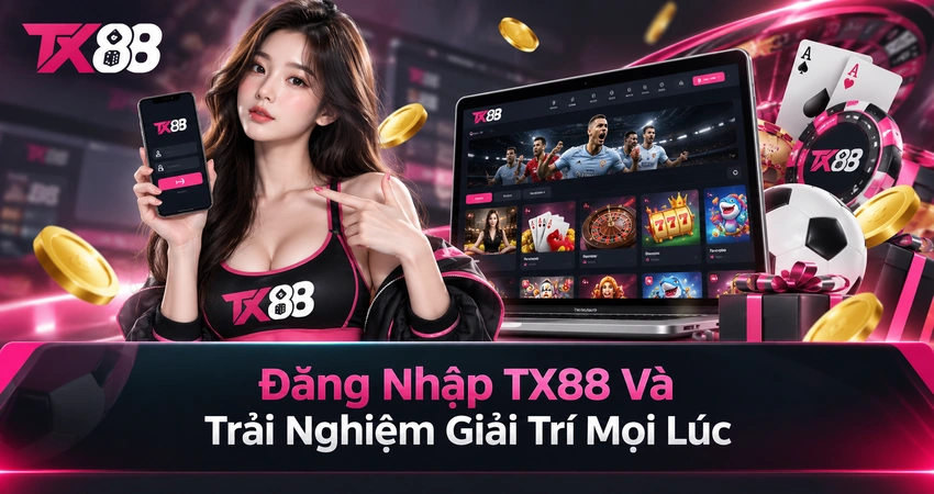 Đăng Nhập TX88 Và Trải Nghiệm Giải Trí Mọi Lúc