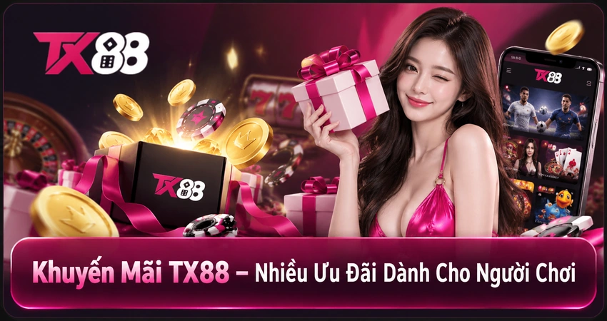 Khuyến Mãi TX88 – Nhiều Ưu Đãi Dành Cho Người Chơi