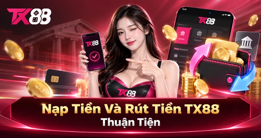 Nạp Tiền Và Rút Tiền TX88 Thuận Tiện